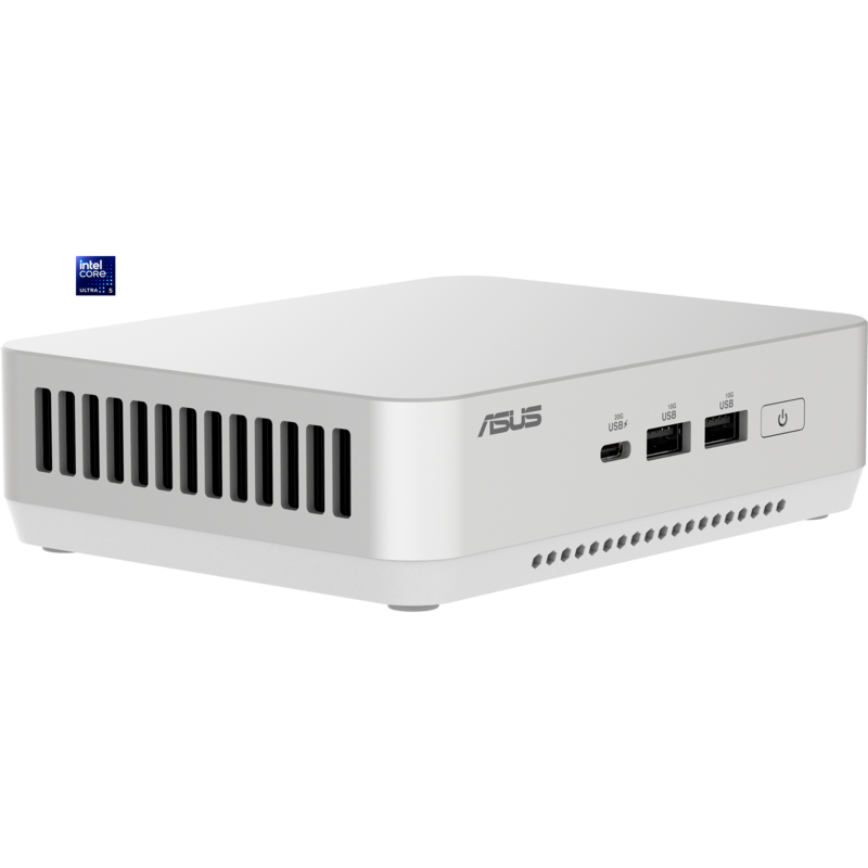 ASUS NUC 14 Pro+ Kit RNUC14RVSU500002I Barebone, silber/weiß, ohne