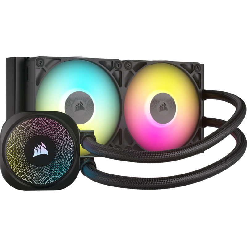 Corsair iCUE LINK TITAN 240 RX RGB Wasserkühlung, schwarz