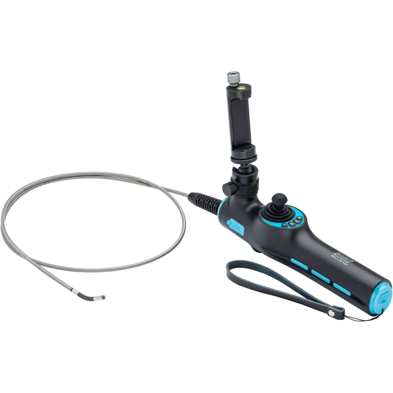 Hazet HD Videoendoskop Satz mit 360° Schwenksonde Ø 3,9mm, 4-teilig