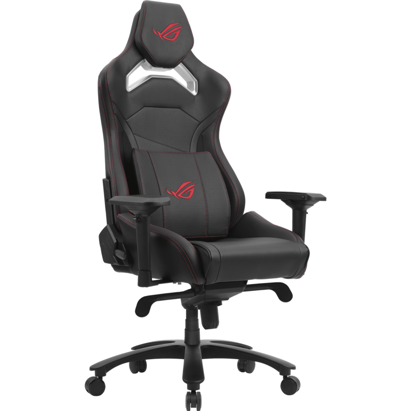 ASUS ROG Chariot X Core Gaming-Stuhl, schwarz, Rennwagen-Stil