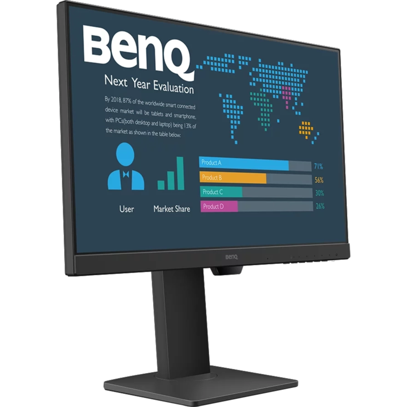 BenQ BL2486TC LED-Monitor, schwarz, FullHD, IPS, USB-C