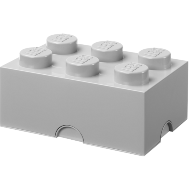 Room Copenhagen LEGO Storage Brick 6 Aufbewahrungsbox, grau