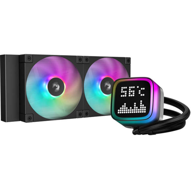 DeepCool LP240 240mm Wasserkühlung, schwarz