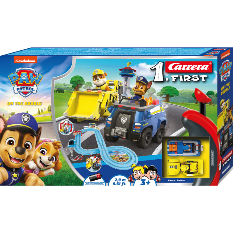 Carrera FIRST Paw Patrol - On the Double Rennbahn
