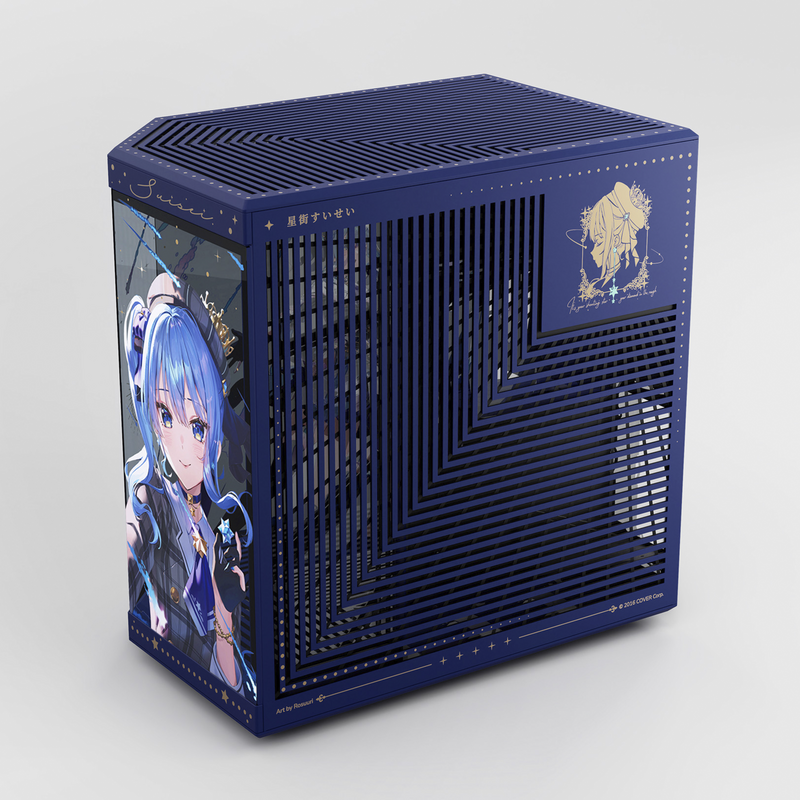 HYTE Y70 Hoshimachi Suisei Tower-Gehäuse, blau, Tempered Glass