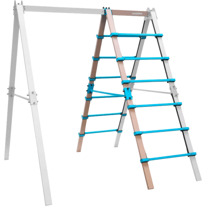HUDORA Schaukel Vario - Ergänzungsmodul Leiter V, beige/türkis