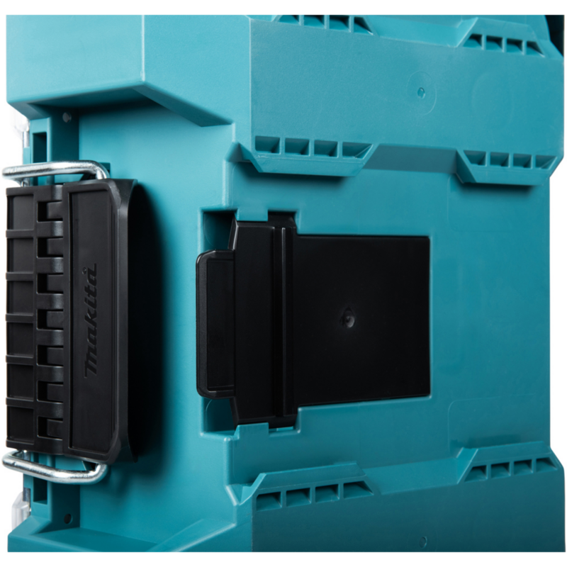 Makita MAKTRAK Organizer kompakt Werkzeugkiste, blau/transparent, Transparenter