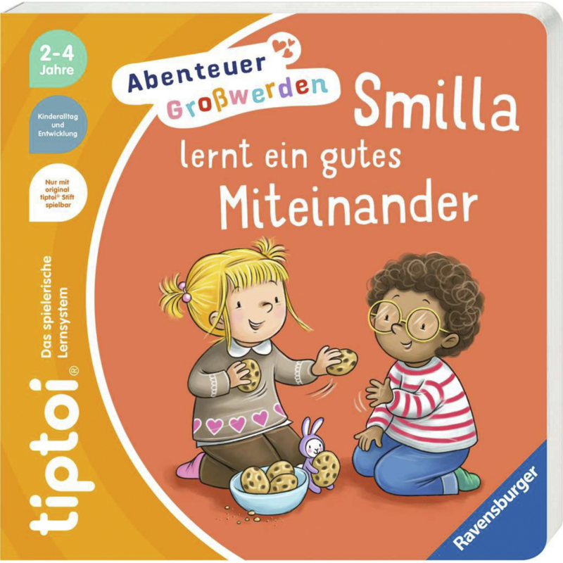 Ravensburger tiptoi Abenteuer Großwerden Smilla lernt ein gutes Miteinander
