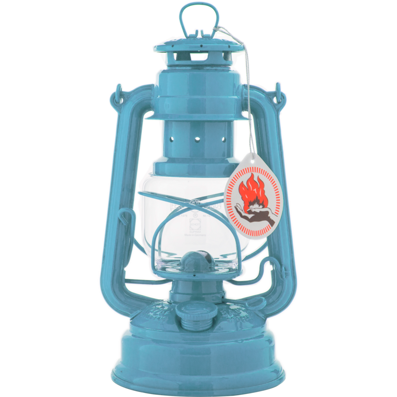Feuerhand Sturmlaterne Baby Special 276 Leuchte, pastellblau