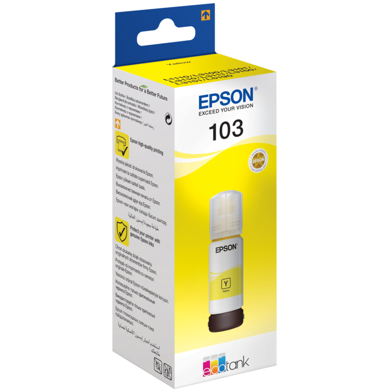 Epson Tinte gelb 103 EcoTank (C13T00S44A10)