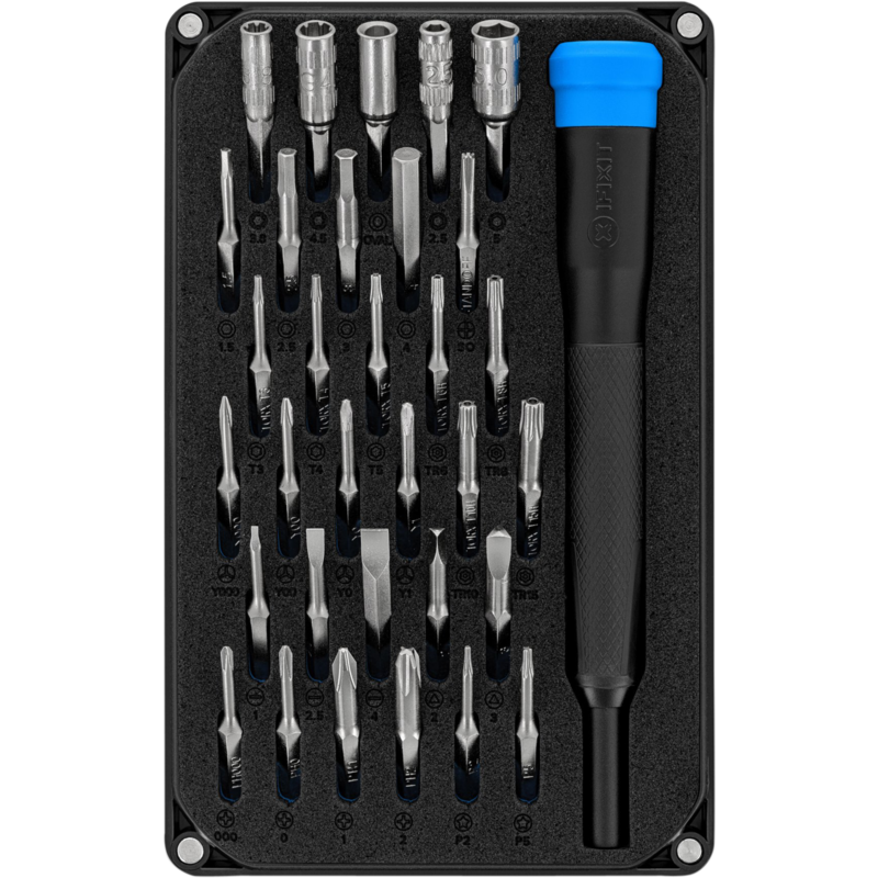 iFixit Moray Precision Bit-Satz, schwarz, 34-teilig