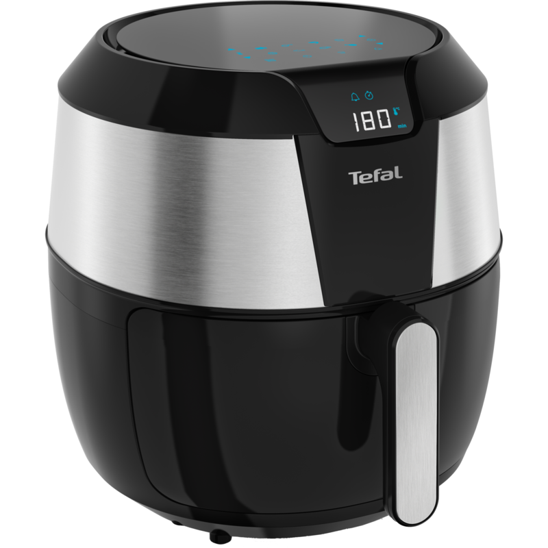 Tefal Heißluftfritteuse Easy Fry XXL, schwarz/edelstahl, 1.700 Watt, Korb 5,6