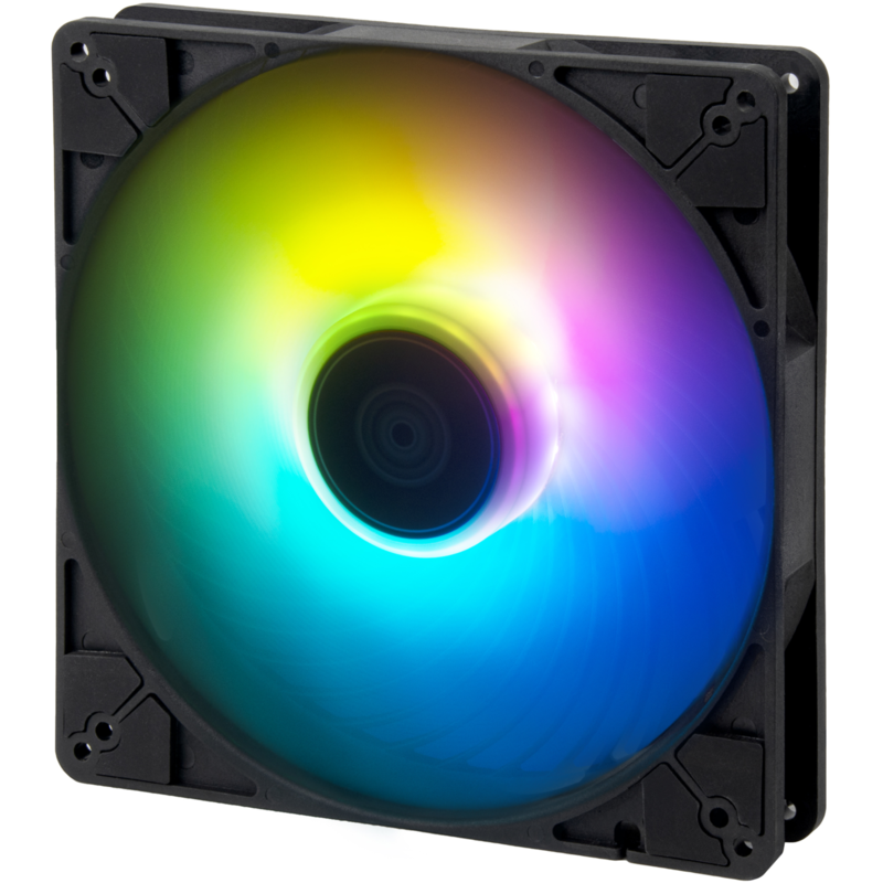 SilverStone SST-AP184i-ARGB 180x180x32 Gehäuselüfter, schwarz
