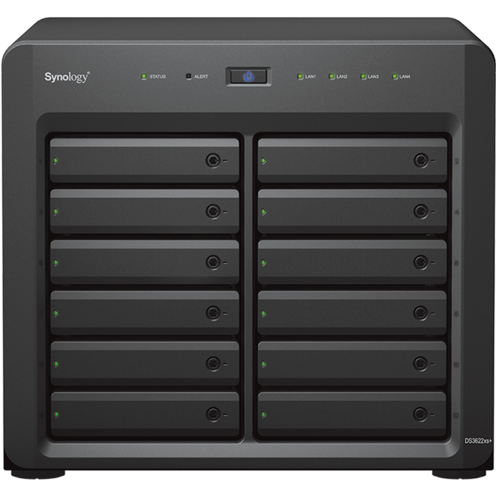 Synology DS3622xs+ NAS, schwarz