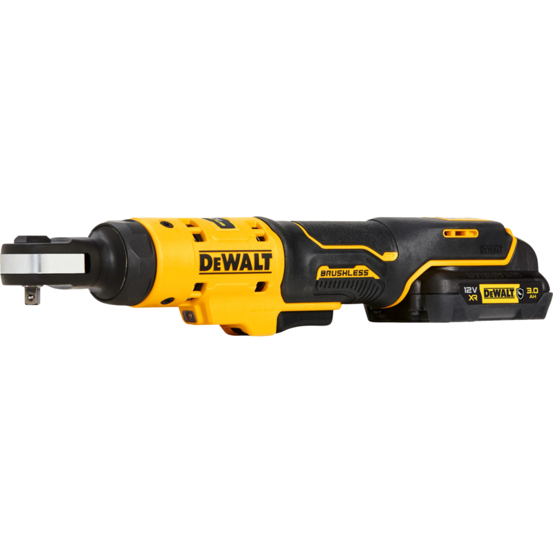 DEWALT Akku-Ratsche DCF504L1G, 1/4", 12Volt Schrauber, gelb/schwarz, XR