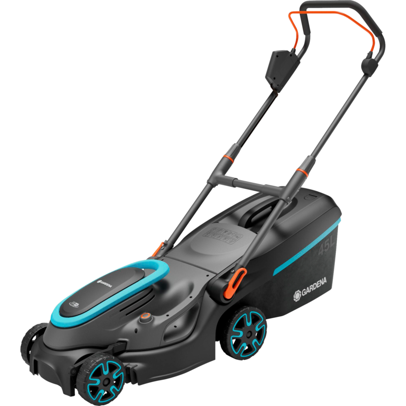 GARDENA Akku-Rasenmäher PowerMax 37/36V P4A solo, 36Volt (2x18V), schwarz/grau