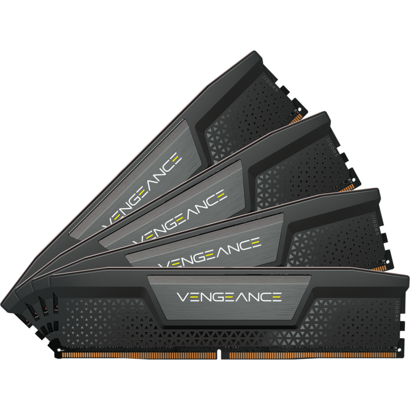 Corsair DIMM 64 GB DDR5-6400 (4x 16 GB) Quad-Kit Arbeitsspeicher, schwarz