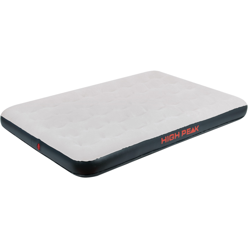 High Peak Air bed Double Luftbett, hellgrau/dunkelgrau