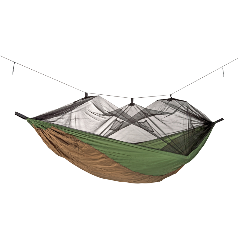 Amazonas Adventure Moskito Hammock Thermo Hängematte, grün/braun