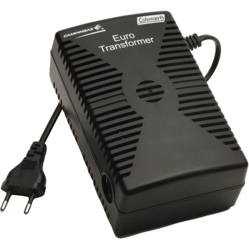 Campingaz Euro Transformator 230V / 12V, schwarz, Spannungswandler