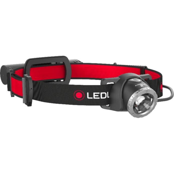 Ledlenser Stirnlampe H8R LED-Leuchte, schwarz/rot