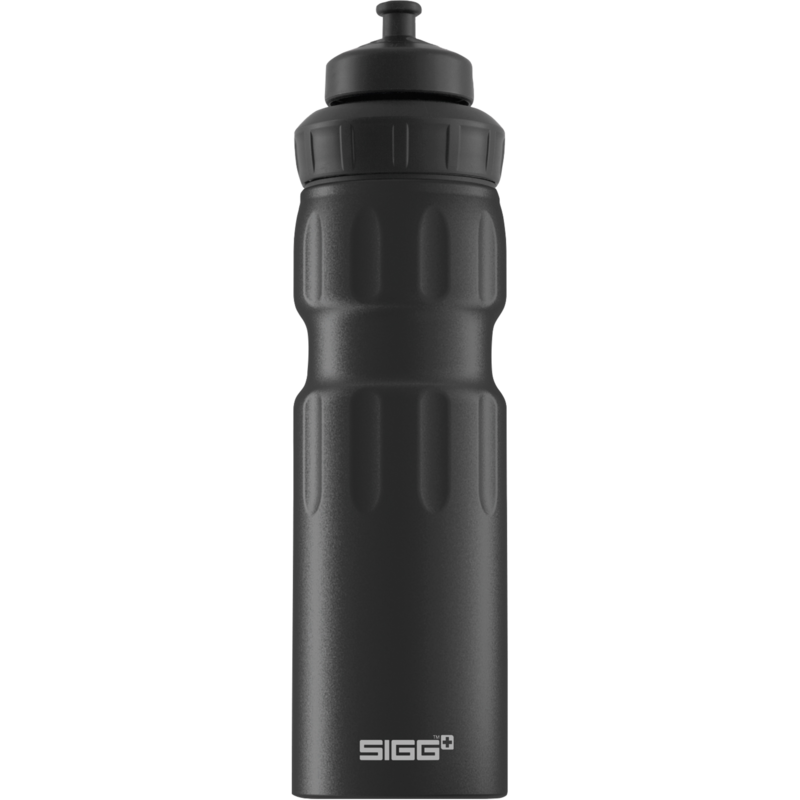 SIGG Alu WMB Sports Touch 0,75 Liter Trinkflasche, schwarz