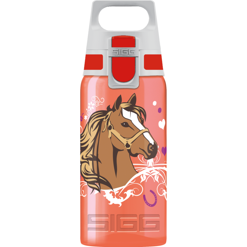 SIGG Trinkflasche VIVA ONE Horses 0,5L, rot
