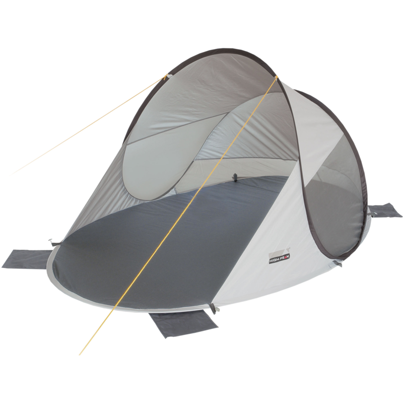 High Peak Strandmuschel Calobra 80 Zelt, aluminium/grau, Pop-Up Zelt