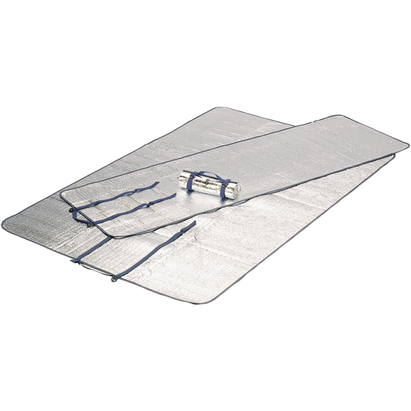 High Peak Alu Camping-Matte Doppel, silber