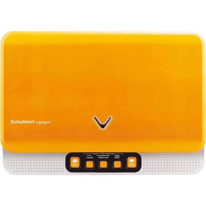 VTech Schulstart Laptop E Lerncomputer, gelb/grau, Gebraucht