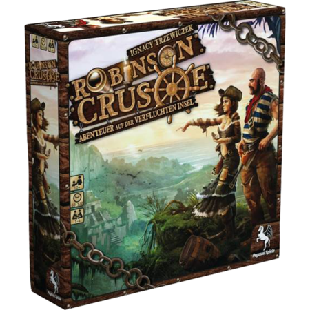 Pegasus Robinson Crusoe - Abenteuer auf der Verfluchten Insel Brettspiel