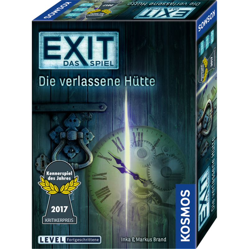 Kosmos EXIT - Das Spiel - Die verlassene Hütte Partyspiel, Kennerspiel des