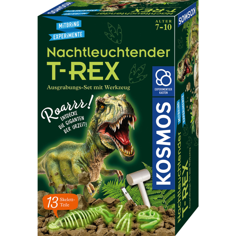 Kosmos Nachtleuchtender T-REX Experimentierkasten