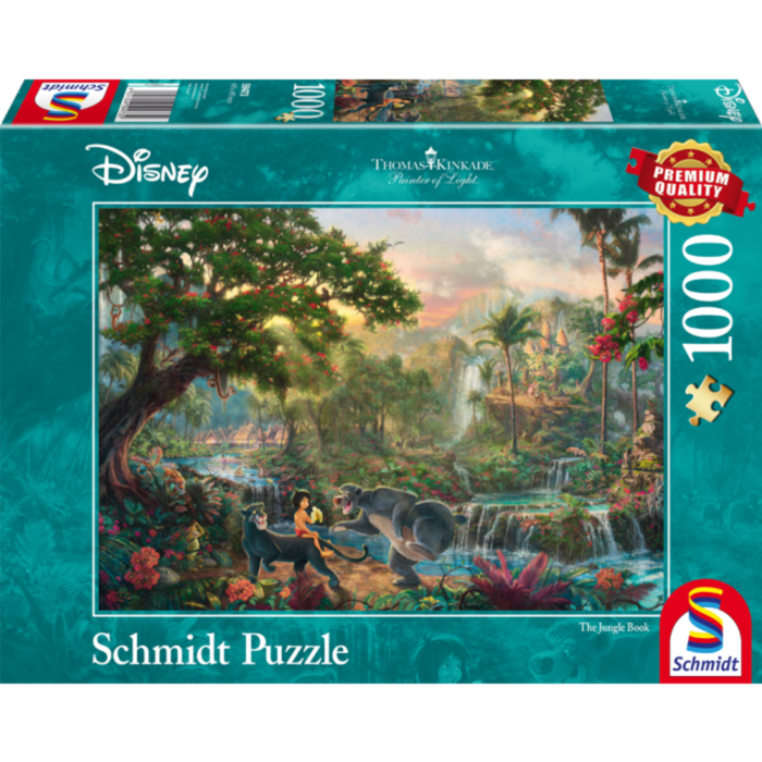 Schmidt Spiele Puzzle Thomas Kinkade: Disney Dschungelbuch