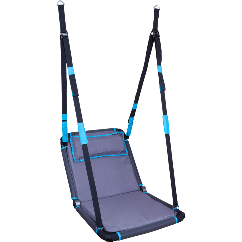 HUDORA Nestschaukel Hollywood Schaukel, anthrazit/türkis