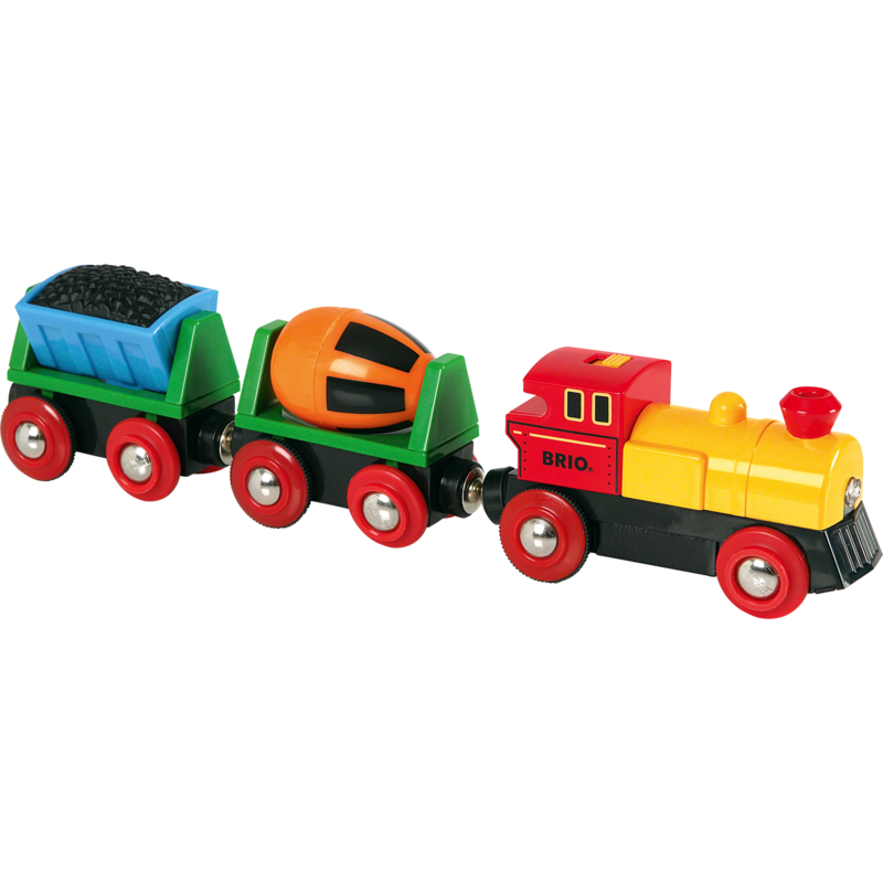 BRIO World World Zug mit Batterielok Spielfahrzeug