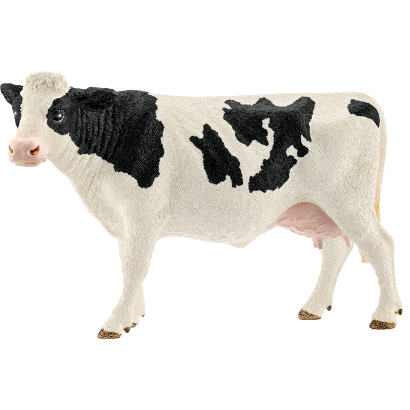 Schleich Farm World Kuh Schwarzbunt Spielfigur
