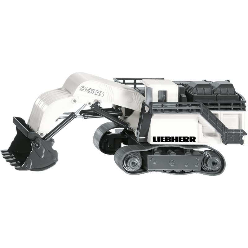 SIKU SUPER Liebherr R9800 Mining-Bagger Modellfahrzeug, weiß/schwarz