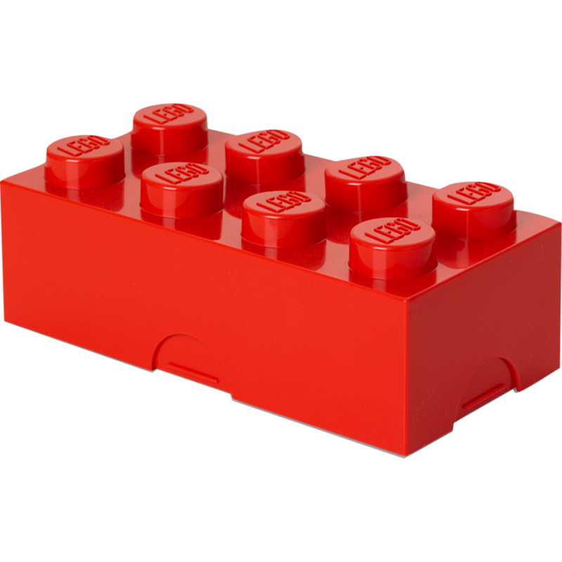 Room Copenhagen LEGO Lunch Box rot Aufbewahrungsbox