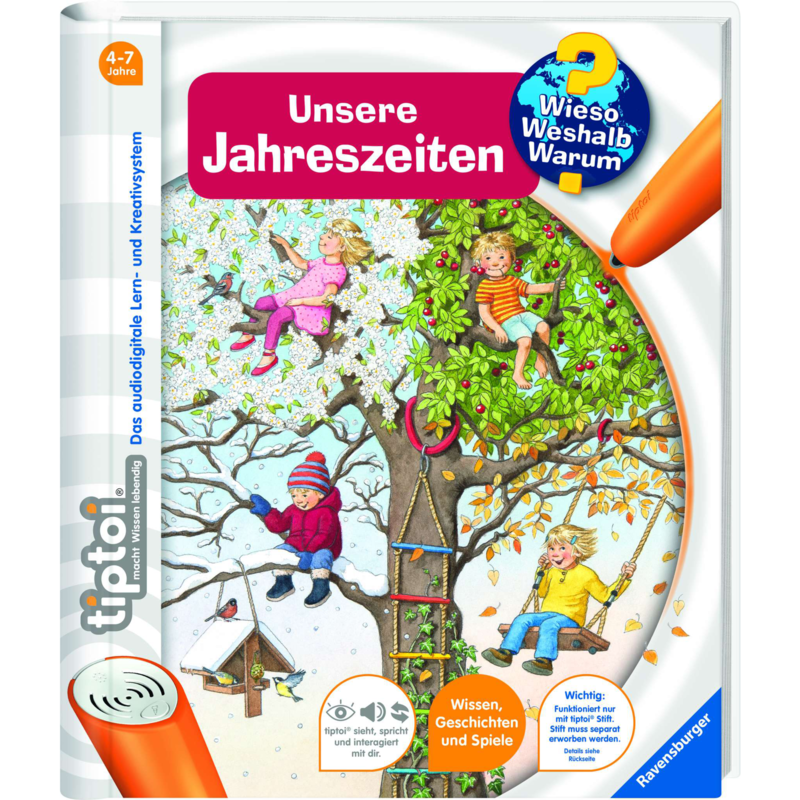 Ravensburger tiptoi Unsere Jahreszeiten Lernbuch