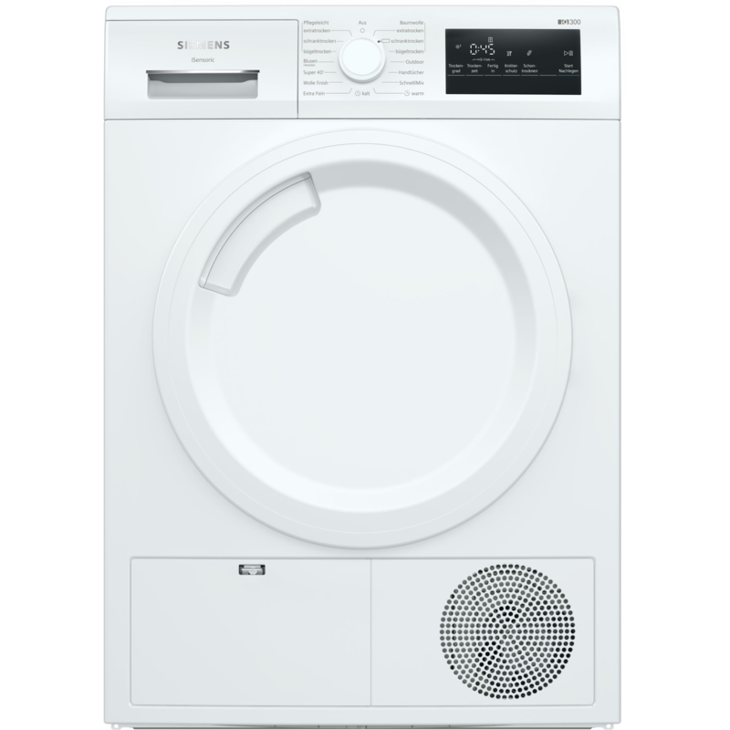 Siemens WT43HV03 IQ300 Wärmepumpentrockner, weiß