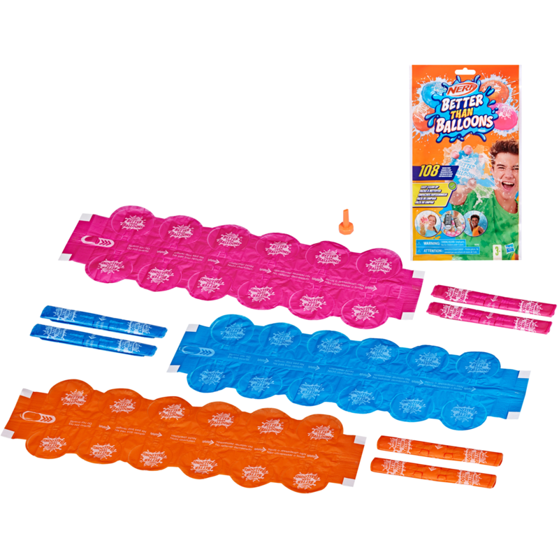Hasbro Nerf Super Soaker Better Than Balloons (108 Stück) Wasserspielzeug