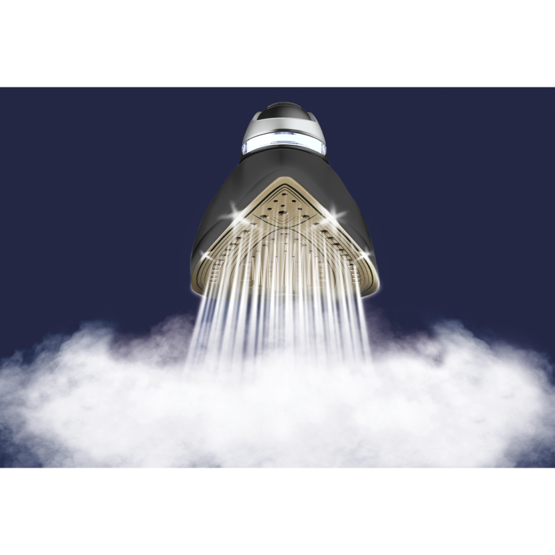 Tefal Pro Express Vision GV9821 Dampfbügelstation, schwarz/silber