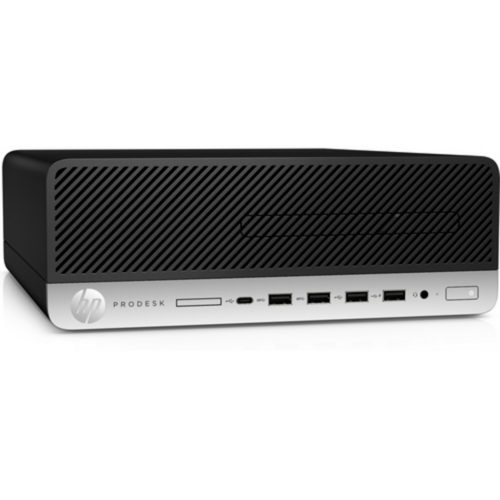 HP ProDesk 600 G5 SFF Generalüberholt PC-System, schwarz/silber, Windows 11 Pro, Generalüberholt