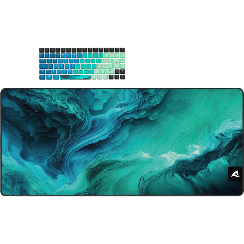 Sharkoon SKILLER SGK50 S3 Design Bundle D4 Set, türkis/blau