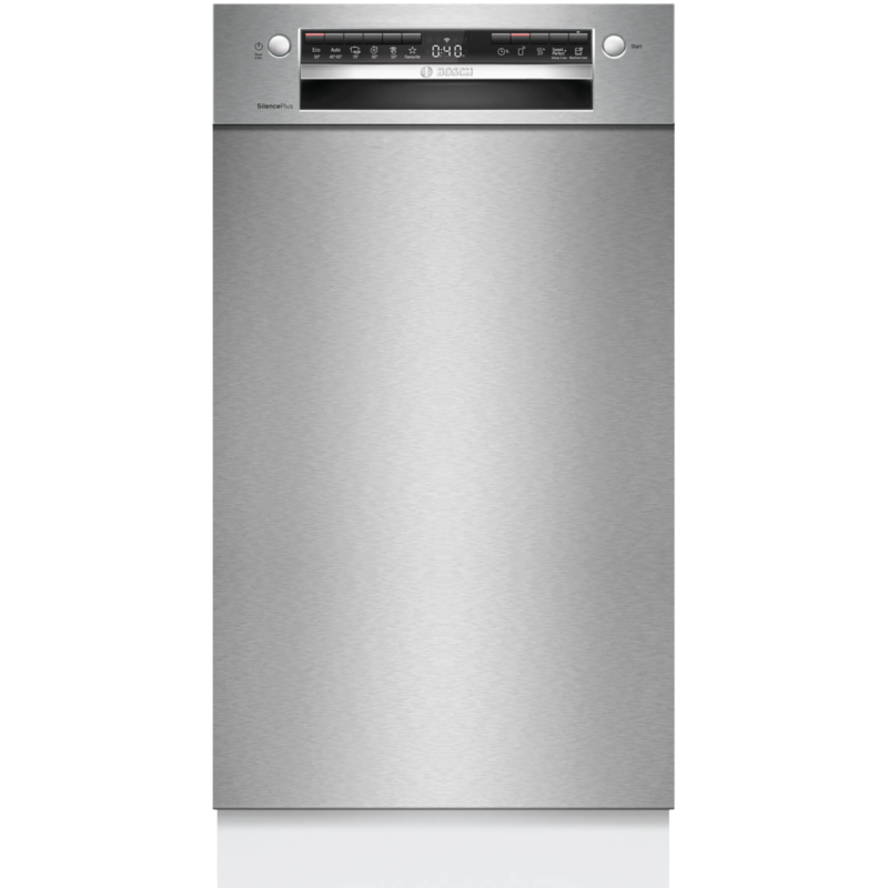 Bosch Home SPU4HMS10E Serie 4 Spülmaschine, edelstahl (gebürstet), 45 cm, Home