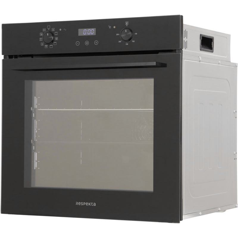 Respekta ASET7004400 Backofen-Set, schwarz