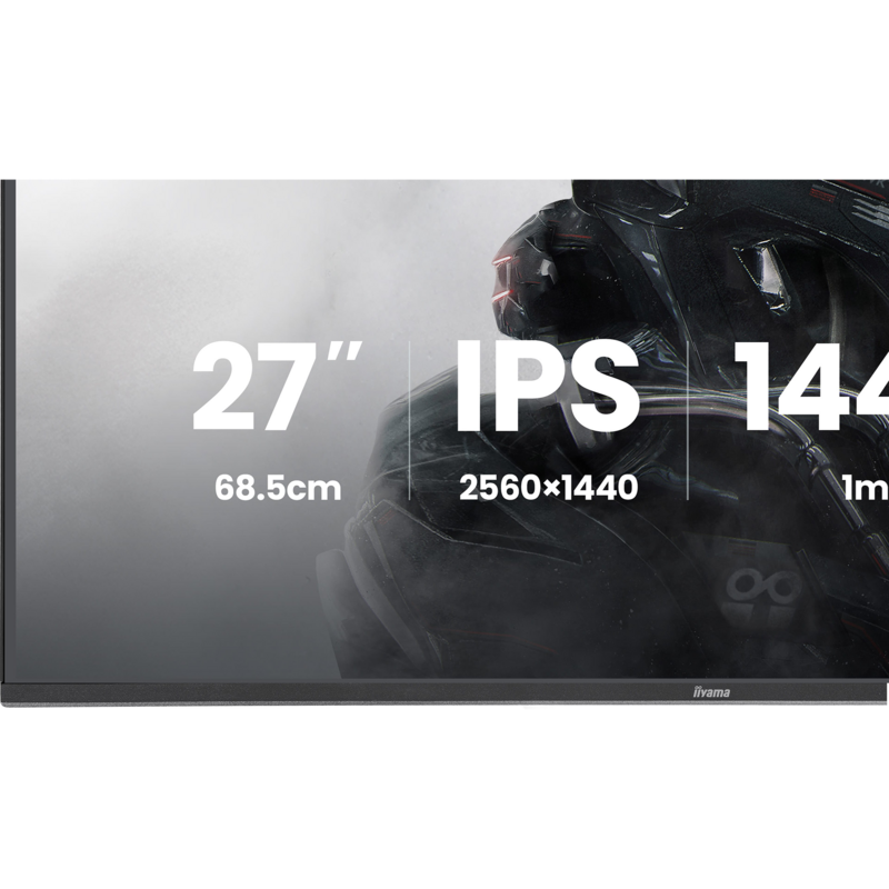 iiyama G-Master GB2741QSU-B1 Black Hawk Gaming-Monitor, schwarz (matt), QHD