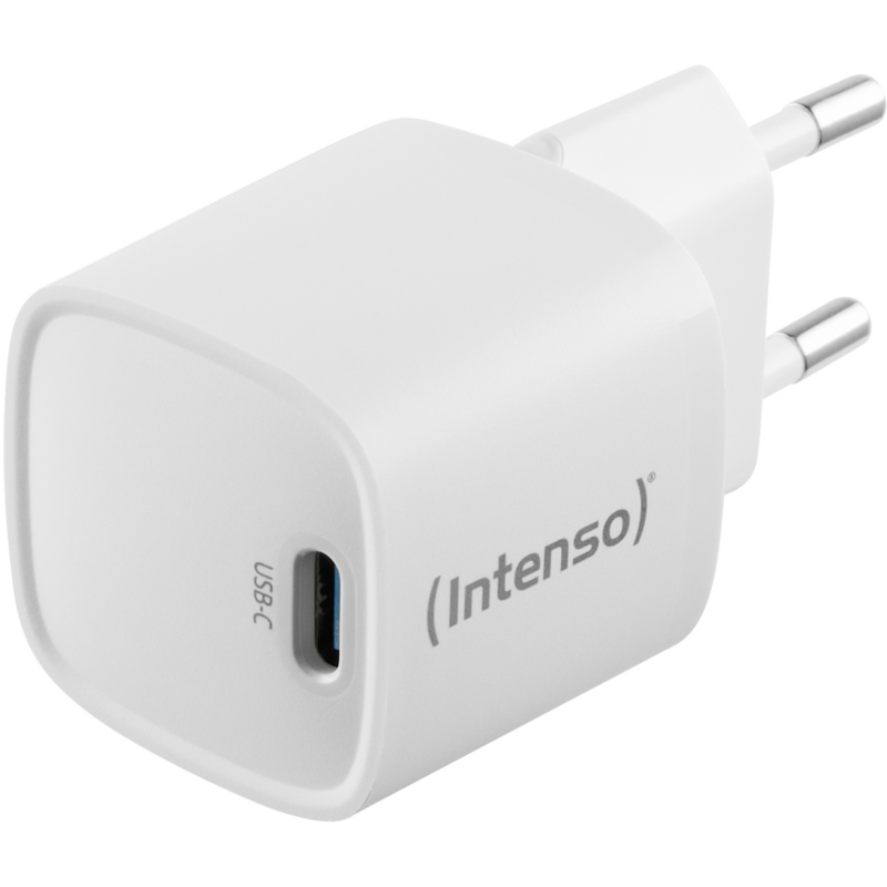 Intenso Power Adapter W30C² GaN Ladegerät, weiß, 30 Watt