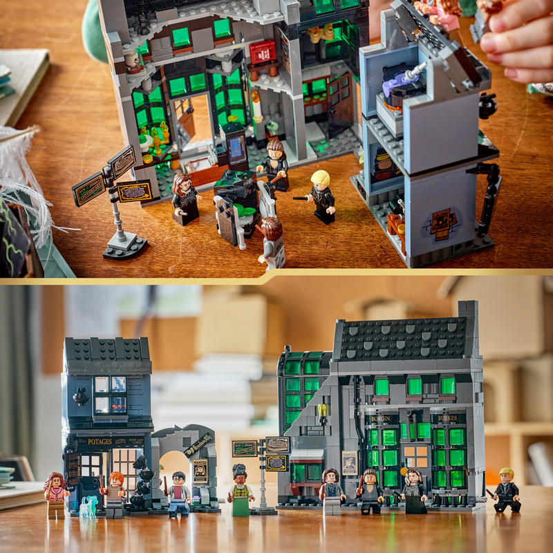 LEGO Harry Potter Zaubererläden in der Winkelgasse Konstruktionsspielzeug